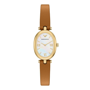 Armani Sinfoni Pearl Women's Leather Watch 154121032