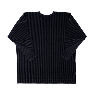 ISSEY MIYAKE HOMME PLISSE Monatsfarbe JANUAR Plissee Herren Langarmshirt 156331182
