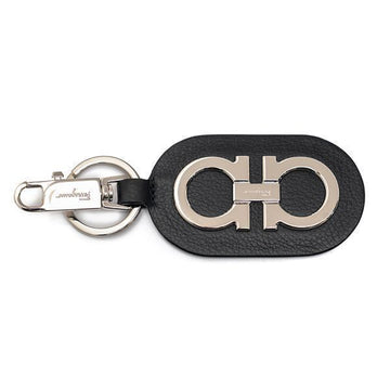 Salvatore Ferragamo Gancini Keyring 66-1107 NERO 757996 47385565