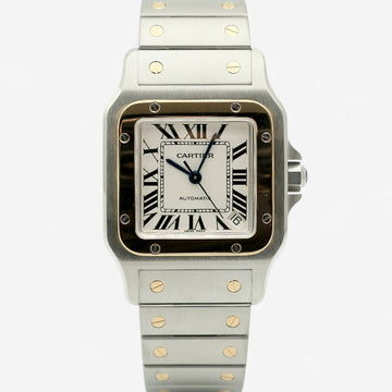 CARTIER Santos Galbee XL Herren Kombi Uhr W20099C4 Automatik 2010 156444592