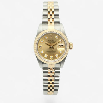 Rolex Datejust 26 Combi After Diamond Women's Watch 1996 Year Birth Certificate 156444595