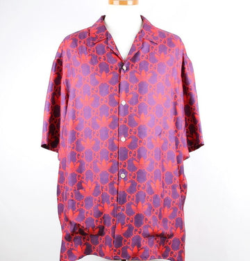 Gucci Bowling Silk Shirt 54(110) 156447246