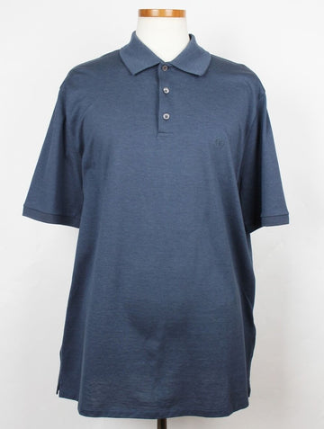 LOUIS VUITTON コットンカラーポロシャツ XXL 156458166