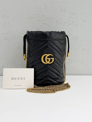 GUCCI Mini Bucket Schultertasche 575163 156458717