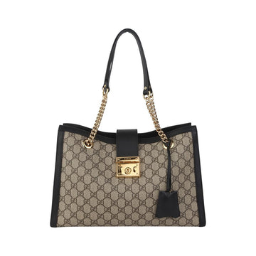 Gucci GG Supreme Padlock Medium Shoulder Bag 37204-2 156459587