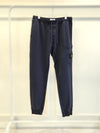STONE ISLAND Wappen-Patch Jogginghose Schwarz Zustand A+ 156461567 [P]