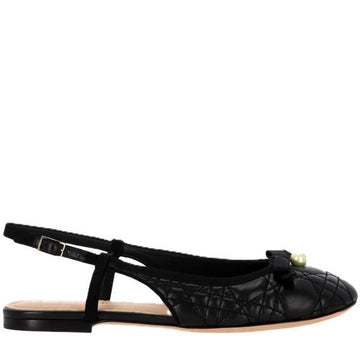 DIOR Perlen Slingback Flachschuhe 156435284
