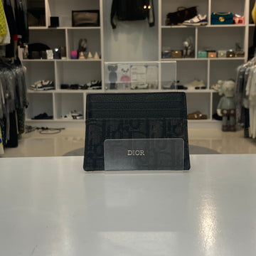 DIOR Oblique Kartenetui Schwarz 156462789
