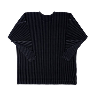 ISSEY MIYAKE HOMME PLISSE Monatsfarbe JANUAR Plissee Herren Langarmshirt 156331182 [P]