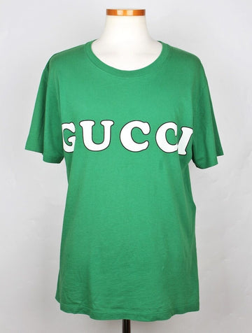 Gucci Logo Print Short Sleeve T-Shirt XS 156485547
