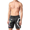 PHILIPP PLEIN Hawaii Logo Druck Badehose Schwarz 154659997 [P]