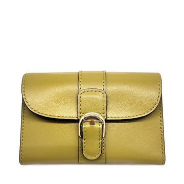 Delvaux Boxcalf Brillant Cardholder Kiwi 156487252
