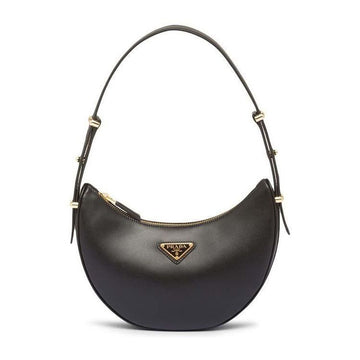PRADA Arke Leder Schultertasche Schwarz 1BC194 ASK F0002 115029193