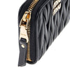 Miu Miu Nappa Leather Zip Wallet Black 5MM268 2FPP F0002 35472097 [P]