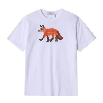 MAISON KITSUNE ワイルドフォックス 半袖Tシャツ 48476809