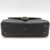 Gucci Interlocking Top Handle Chain Shoulder Bag 510302 Black Leather 156489590 [P]
