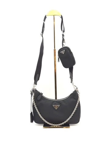 Prada Tesuto Re-Edition Multi Hobo Bag (1BH204) 156489641