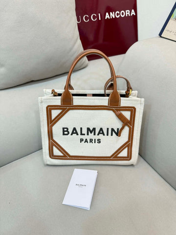 Balmain Canvas Tote Bag 156489763