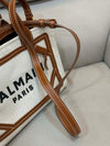 Balmain Canvas Tote Bag 156489763 [P]