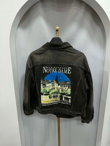 BALENCIAGA ノートルダム デニムジャケット 44サイズ 156489787