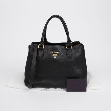 PRADA メタルロゴトートショルダーバッグ 1BA173 155995625