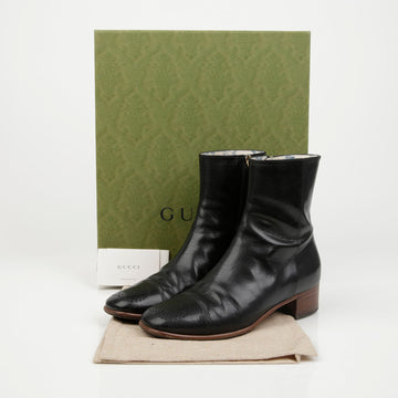Gucci Interlocking G Ankle Boots 36.5 156209260