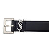 SAINT LAURENT レディース カサンドラ スムース レザー ベルト 634437 BOO0E 1000 156495535 [P]