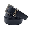 SAINT LAURENT レディース カサンドラ スムース レザー ベルト 634437 BOO0E 1000 156495535 [P]