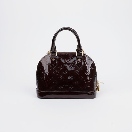 LOUIS VUITTON Alma BB Tote Schultertasche 156160409 [P]