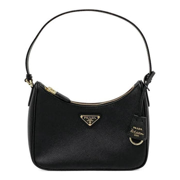 PRADA Triangular-Logo Reedition 2005 Mini-Bag aus Saffiano-Leder 156495811