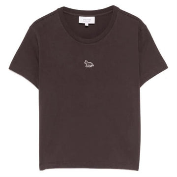 MAISON KITSUNE ベイビー フォックス ロゴ パッチ 半袖 Tシャツ 156495929
