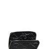 ZADIG & VOLTAIRE Geldbörse mit Monogramm-Muster LWSG03640 SCHWARZ 156496385 [P]