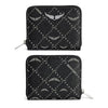 ZADIG & VOLTAIRE Geldbörse mit Monogramm-Muster LWSG03640 SCHWARZ 156496385 [P]
