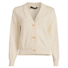 MAXMARA V-Ausschnitt-Strickjacke Écru 2425346061 001 119577549 [P]