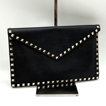 VALENTINO Rockstud Umschlag Clutch Tasche schwarz (QW1P0P56BOL) 156509513