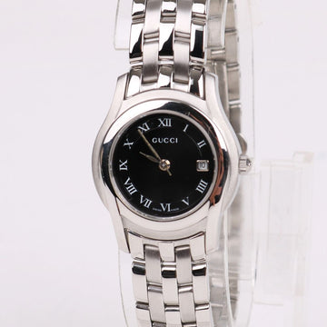 Gucci G Class Black Dial Steel Women's Watch 5500L 156513084
