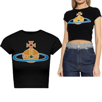 Vivienne Westwood Orb Big Print Baby Peru T-Shirt 156514522