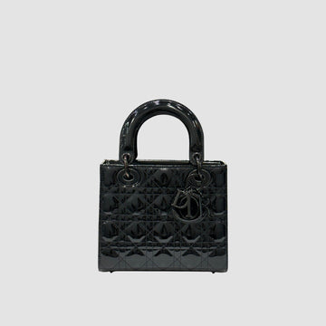 Dior Lady Patent Small All Black M0531 156514528