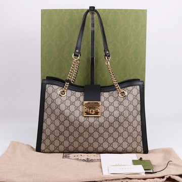 Gucci Canvas Padlock Medium Chain Bag 479197 156514545