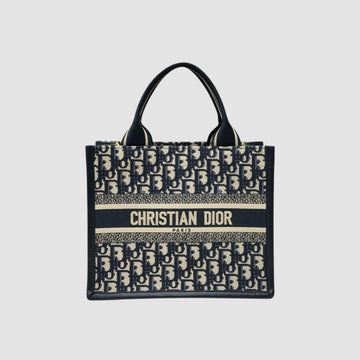 Dior Oblique Book Tote Leather Bag Small M1325 156514574