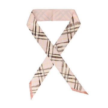 BURBERRY スカーフ チェック ツイリー シルク 128261400
