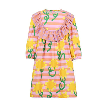 Stella McCartney Kids Sunflower Print Dress 156516378