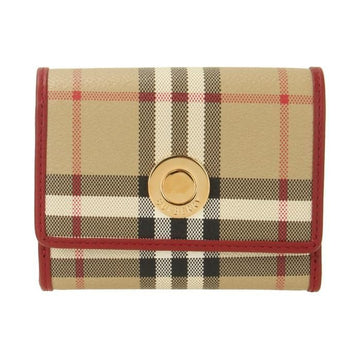 BURBERRY スモールチェック折りたたみ財布 156517324