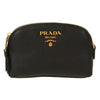 Prada Vitello Leather Dome Pouch 156517355 [P]