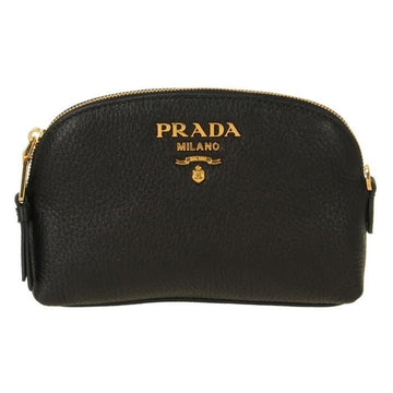 Prada Vitello Leather Dome Pouch 156517355