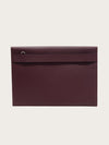 Montblanc Burgundy Satorial Envelope Pouch Clutch Bag 156517829 [P]