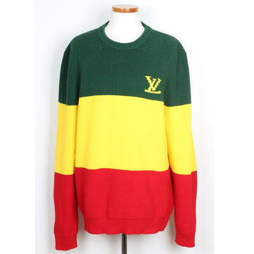 LOUIS VUITTON マルチカラー クルーネック ニット XL(105) 156517823