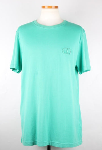 DIOR CD ロゴ アイコン Tシャツ グリーン XL(105) 156517850