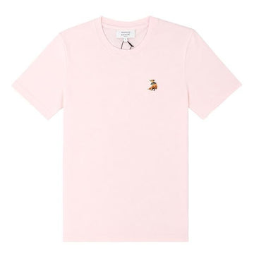 MAISON KITSUNE ドリーミングフォックスロゴパッチレギュラーフィット半袖Tシャツ 156495978