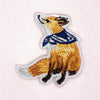 MAISON KITSUNE Drömende Fuchs Logo Patch Reguläres Kurzarm-T-Shirt 156495978 [P]
